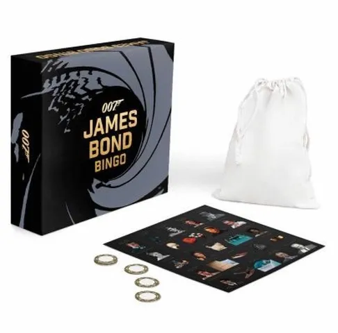 Christmas gift guide for men 2021 7. Waterstones James Bond bingo 62ff1b4736c3847352eb2ca67418a490