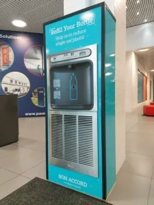 Supporting sustainability together! WaterFountain 62ff1b4736c3847352eb2ca67418a490