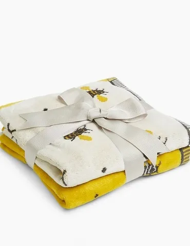 ms pure cotton bee towel gift pack 62ff1b4736c3847352eb2ca67418a490