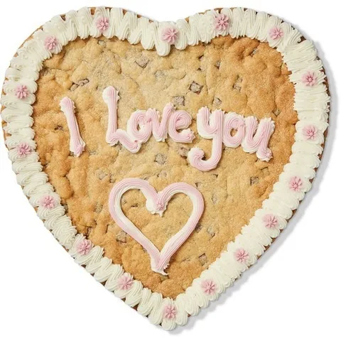 Bon Accord's Valentine's Gift Guide Show your love with a giant Valentine's Cookie Cake from Millie's Cookies