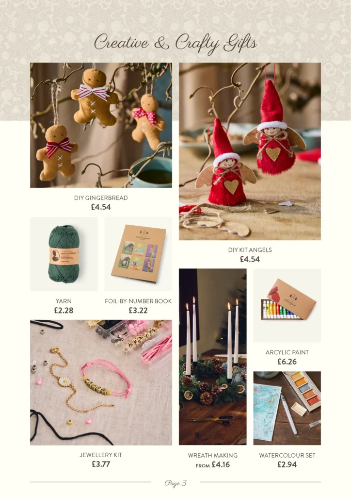 Søstrene Grene Christmas Gift Guide 2025 SG Christmas 2025 Gift Guide Creative & Crafty Gifts