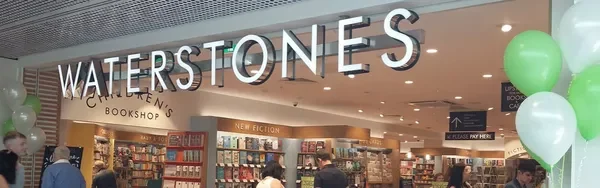 Waterstones Store front at Bon Accord Shopping Centre