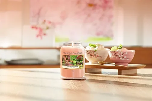 Pink Yankee Sakura Candle